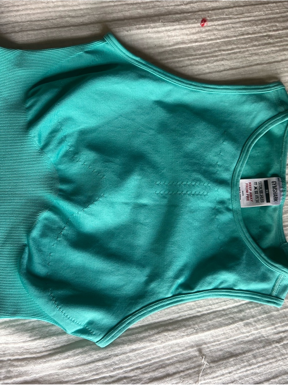 Gymshark Teal Tank Top